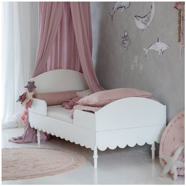 Babushka Convertible Crib 70 x 140 cm - White