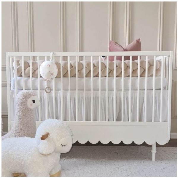 Babushka Convertible Crib 70 x 140 cm - White