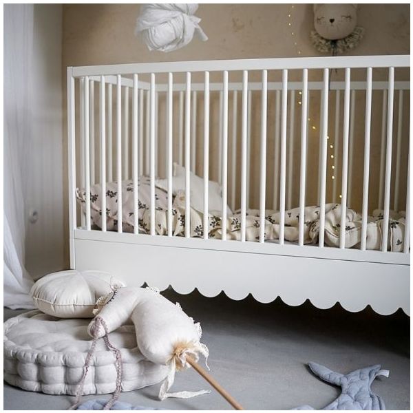 Babushka Convertible Crib 70 x 140 cm - White