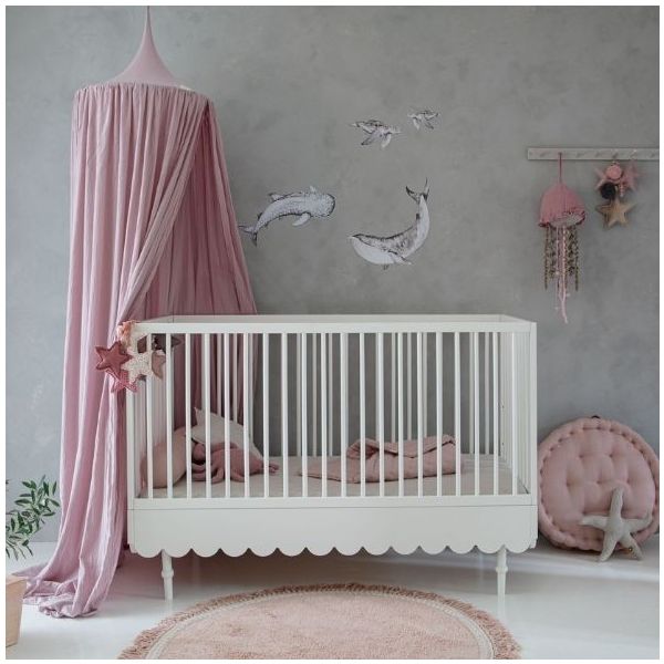 Babushka Convertible Crib 70 x 140 cm - White