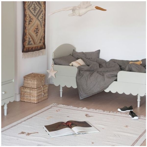 Babushka Convertible Crib 70 x 140 cm - Olive