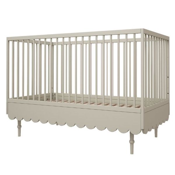 Babushka Convertible Crib 70 x 140 cm - Olive