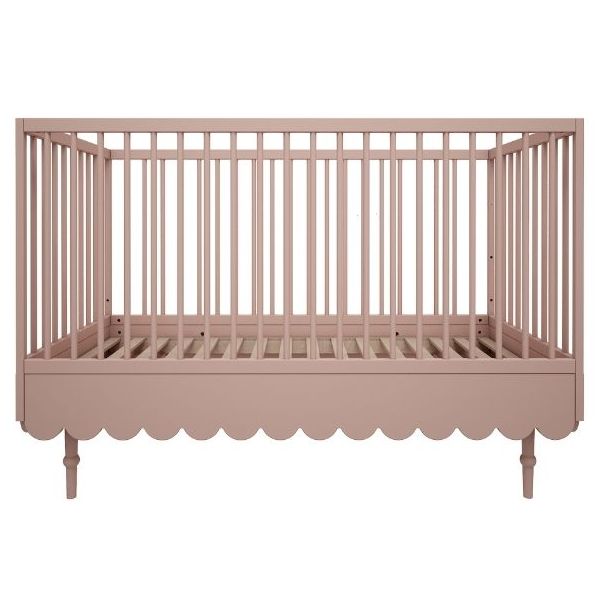 Lit bébé évolutif Babushka 70 x 140 cm - Rose