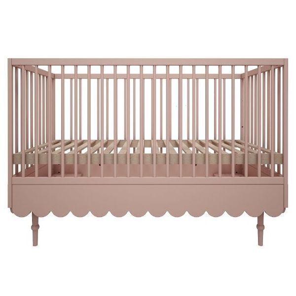 Lit bébé évolutif Babushka 70 x 140 cm - Rose