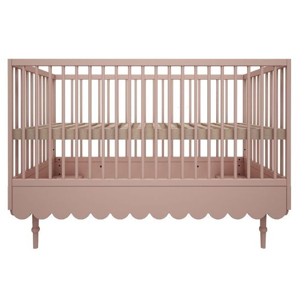Lit bébé évolutif Babushka 70 x 140 cm - Rose