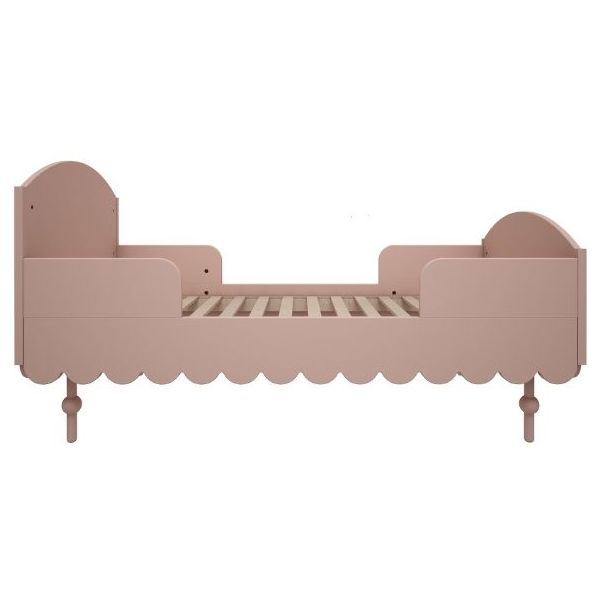 Lit bébé évolutif Babushka 70 x 140 cm - Rose