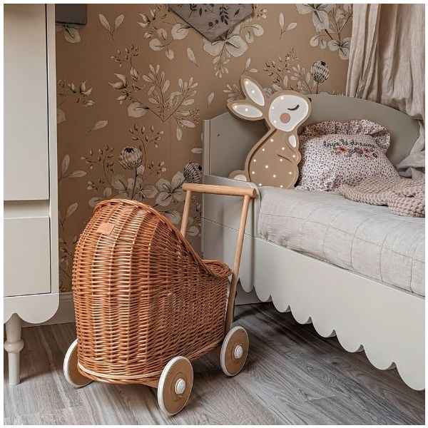 Lit simple Babushka 90 x 200 cm - Olive