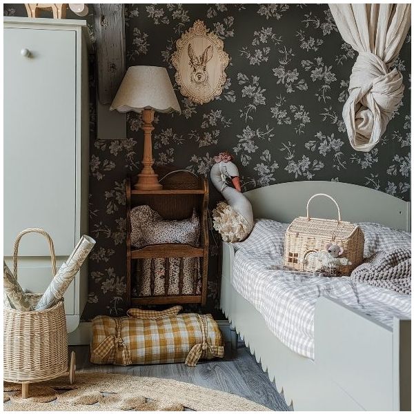 Lit simple Babushka 90 x 200 cm - Olive