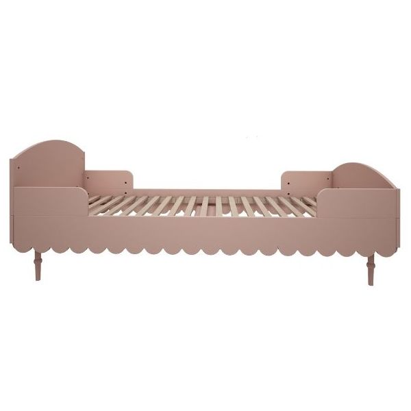 Lit simple Babushka 90 x 200 cm - Rose