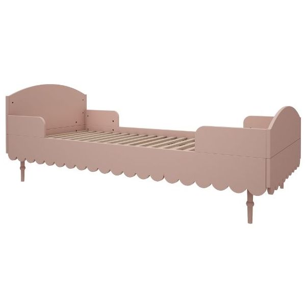 Lit simple Babushka 90 x 200 cm - Rose