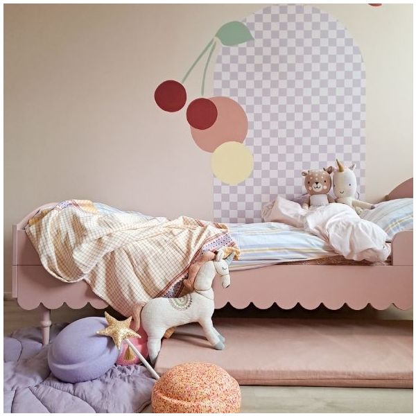 Lit simple Babushka 90 x 200 cm - Rose