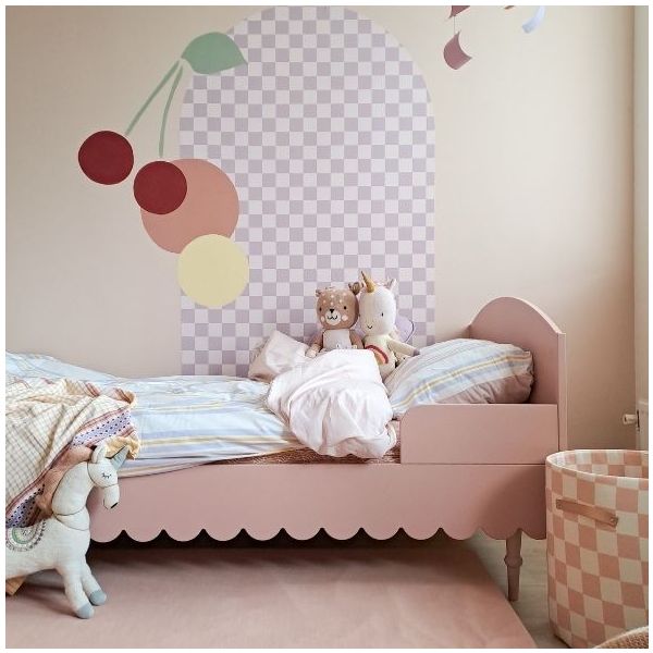 Lit simple Babushka 90 x 200 cm - Rose