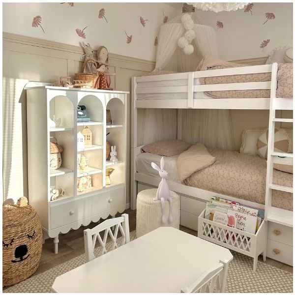 Babushka Bunk Bed 90 x 200 cm - White