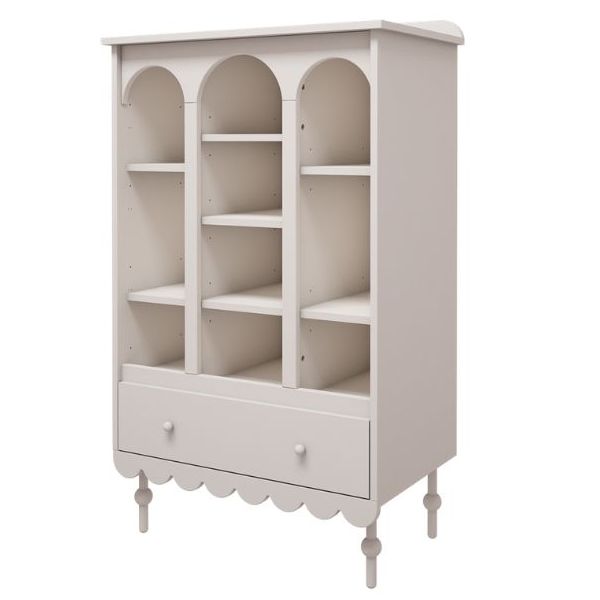 Babushka Small Bookshelf - White
