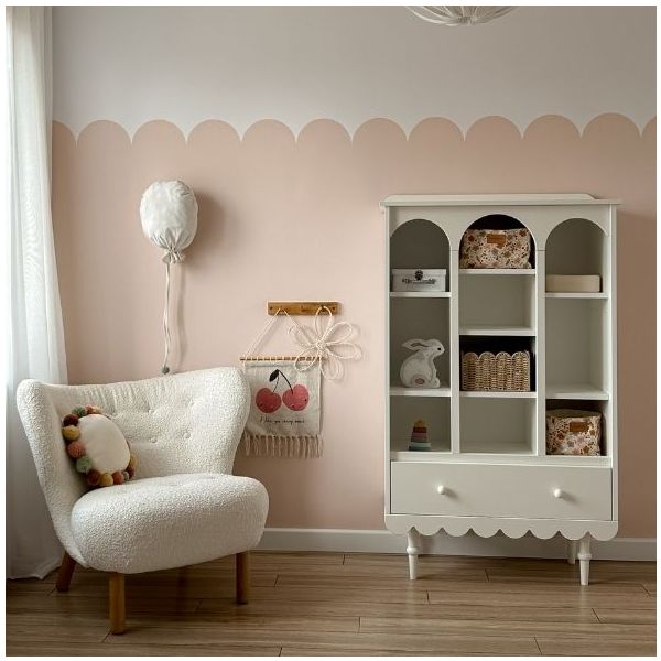 Babushka Small Bookshelf - White