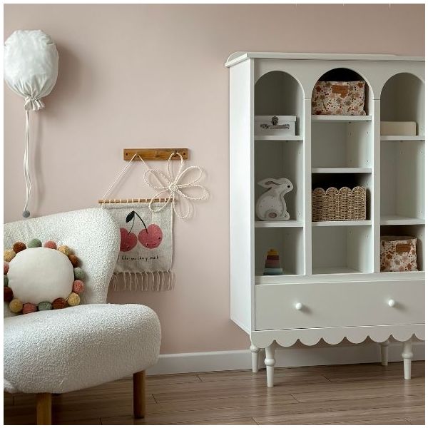 Babushka Small Bookshelf - White