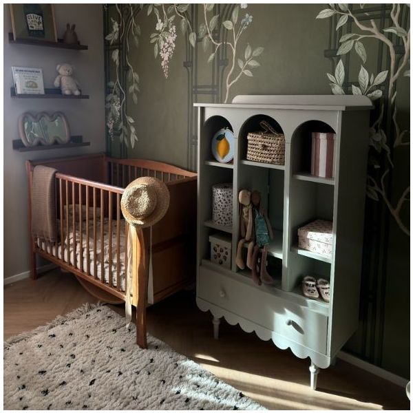 Petite bibliothèque Babushka - Olive