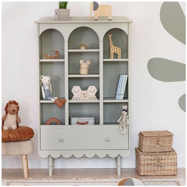 Petite bibliothèque Babushka - Olive