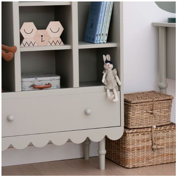 Petite bibliothèque Babushka - Olive