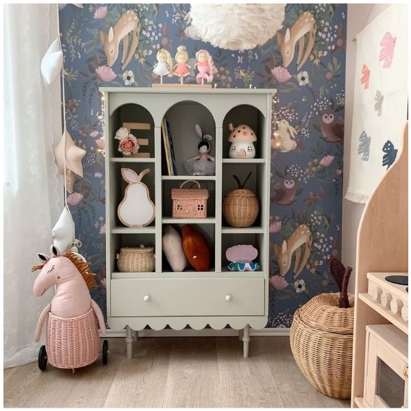 Petite bibliothèque Babushka - Olive