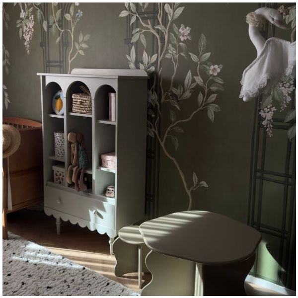 Petite bibliothèque Babushka - Olive