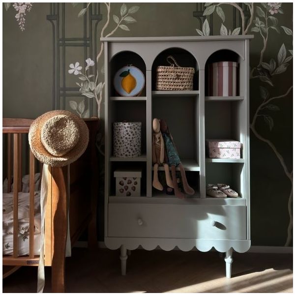 Petite bibliothèque Babushka - Olive