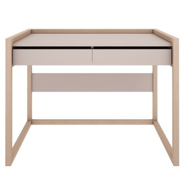 Basic Desk - Beech / Cashmere - From Age 7