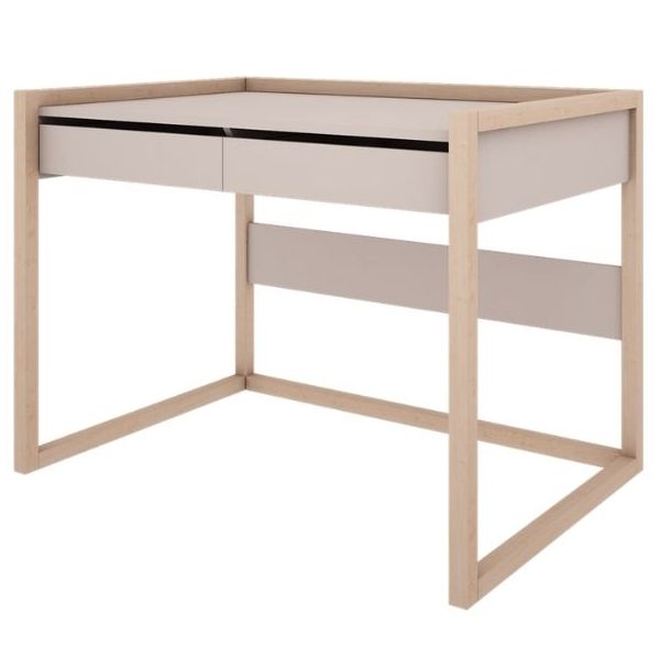 Basic Desk - Beech / Cashmere - From Age 7