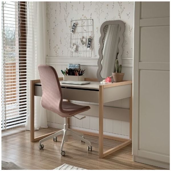 Basic Desk - Beech / Cashmere - From Age 7