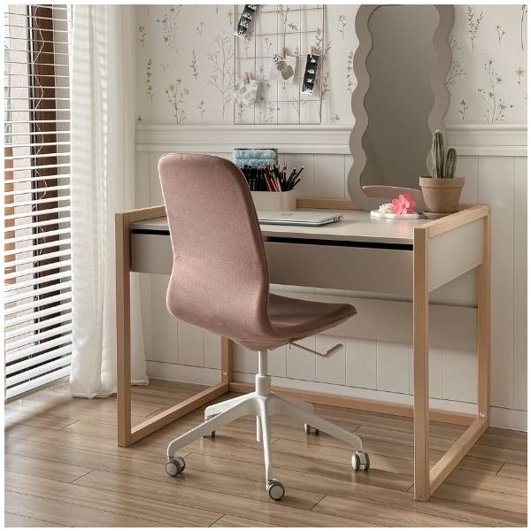 Basic Desk - Beech / Cashmere - From Age 7