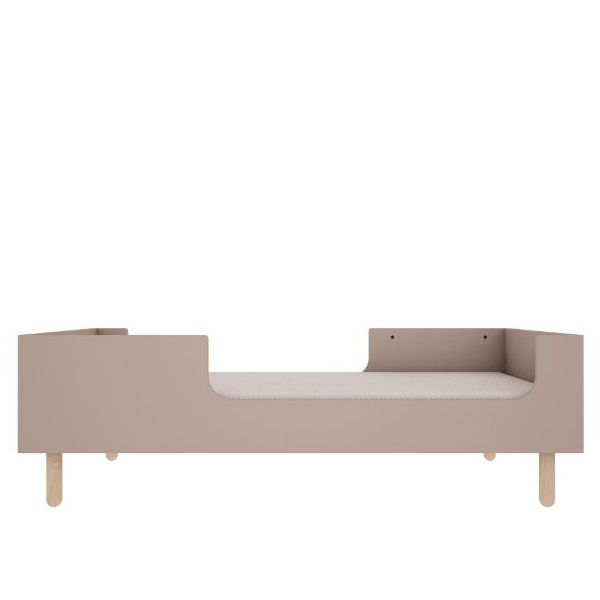 Basic Convertible Crib 70 x 140 cm - Beech / Truffle