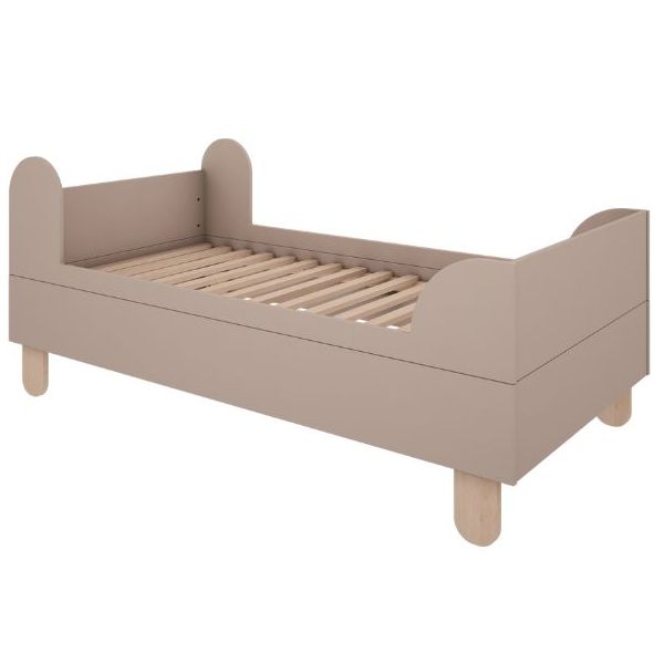 Basic Junior Bed 80 x 160 cm - Beech / Truffle