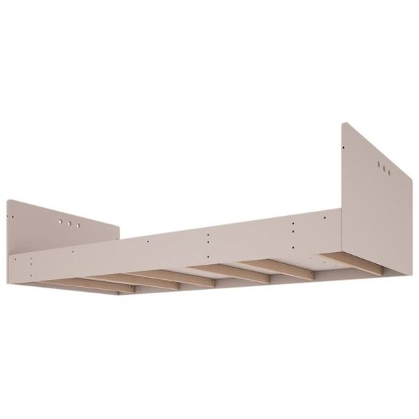 Lit supérieur simple Basic 90 x 200 cm - Cachemire