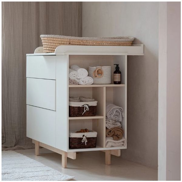 Basic Changing Station - White