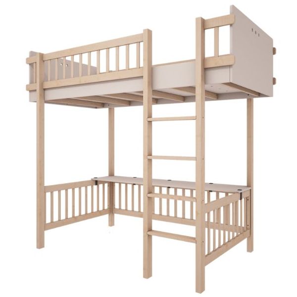 Desk Top for Basic Loft Bed 90 x 200 cm - Beech / Cashmere