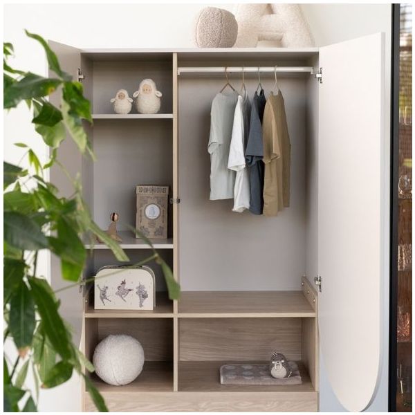 Bloom Wardrobe - Oak / Cashmere
