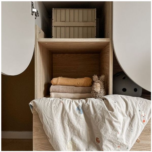 Bloom Wardrobe - Oak / Cashmere
