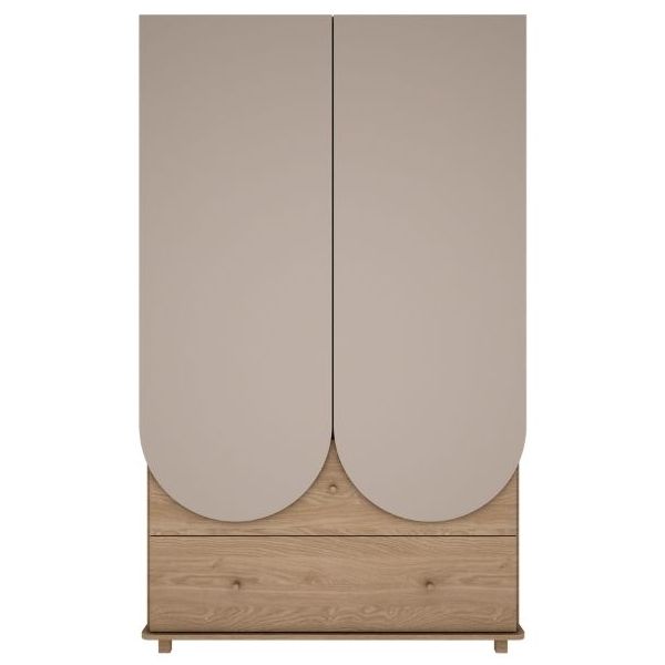 Bloom Wardrobe XL - Oak / Cashmere