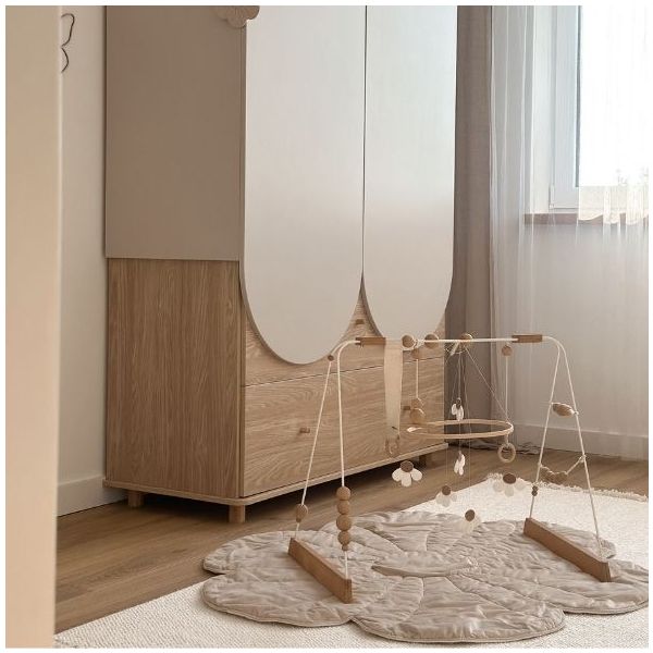Bloom Wardrobe XL - Oak / Cashmere