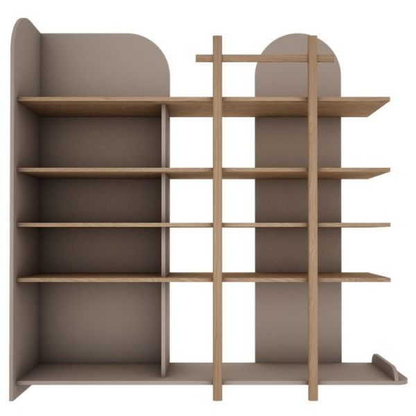 Bloom Bookcase XL - Oak / Cashmere