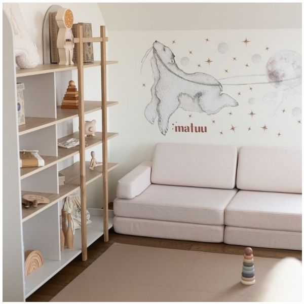 Bloom Bookcase XL - Oak / Cashmere