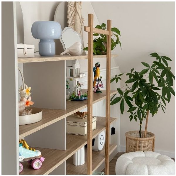 Bloom Bookcase XL - Oak / Cashmere