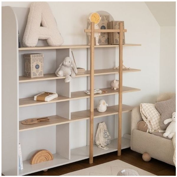 Bloom Bookcase XL - Oak / Cashmere