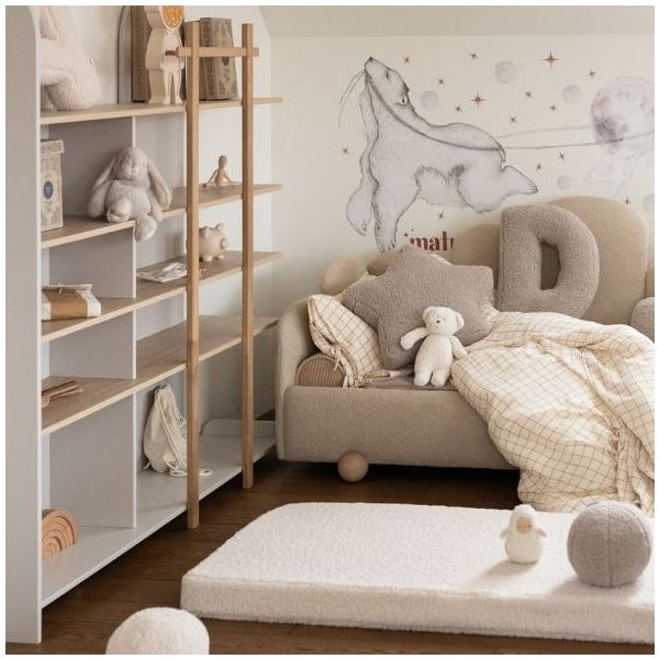 Bloom Bookcase XL - Oak / Cashmere