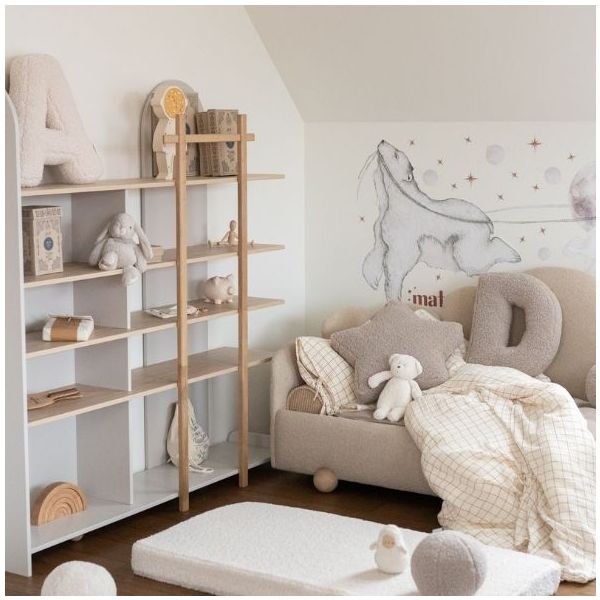 Bloom Bookcase XL - Oak / Cashmere