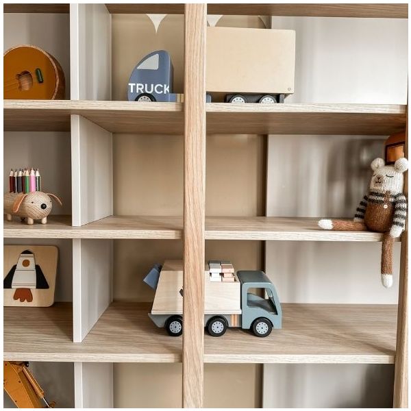 Bloom Bookcase XL - Oak / Cashmere