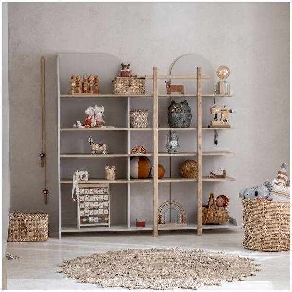 Bloom Bookcase XL - Oak / Cashmere