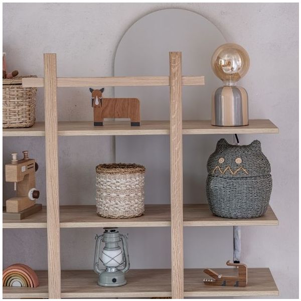 Bloom Bookcase XL - Oak / Cashmere