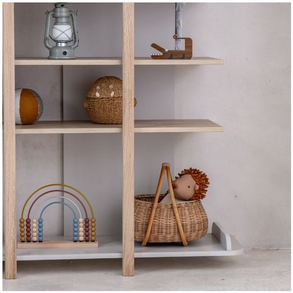 Bloom Bookcase XL - Oak / Cashmere