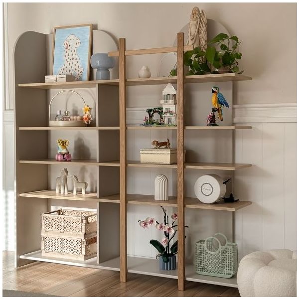 Bloom Bookcase XL - Oak / Cashmere